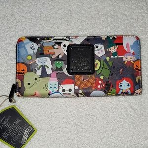 Loungefly Nightmare Before Christmas Chibi Wallet